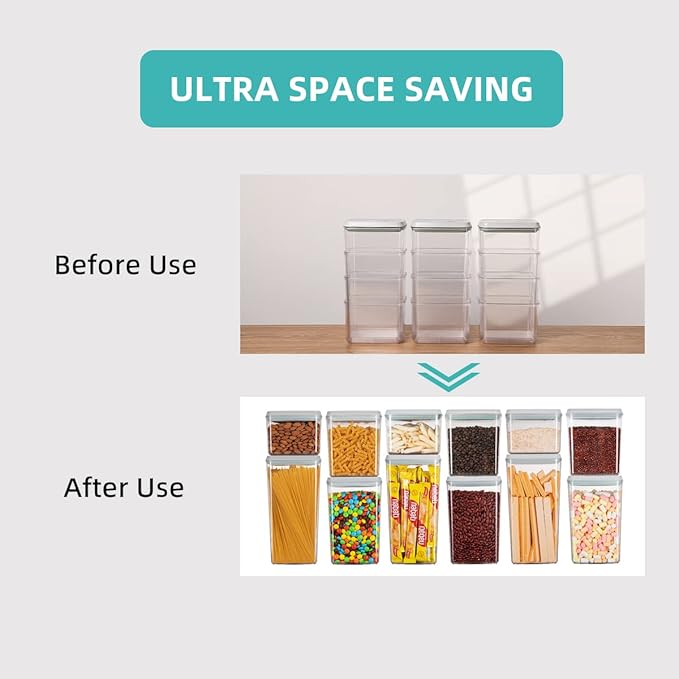 Food Storage Containers Pop Airtight Food Storage Containers with Lids