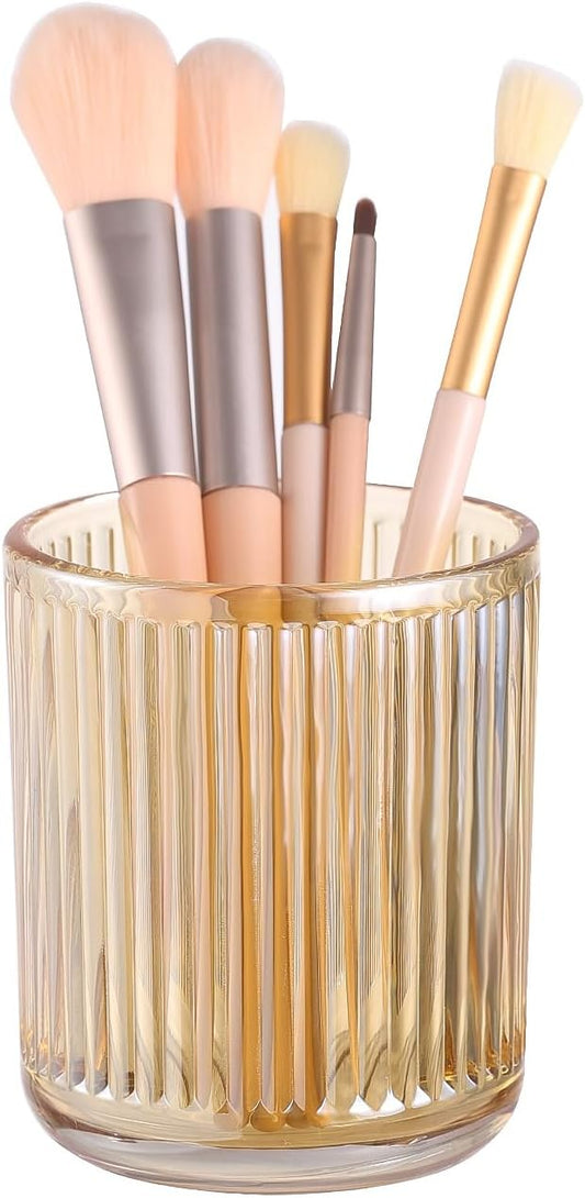 Makeup Brush Holder Organizer, Coffee S