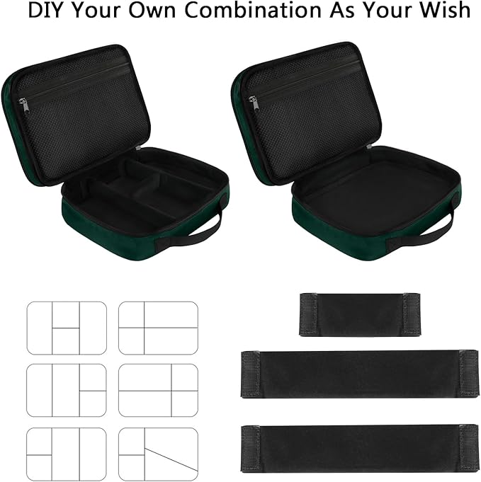 Electronics Travel Organizer, Peacock Blue