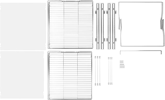 2 Tier 20"Wx21.2"Dx15.2"HPull Out Cabinet Organizer