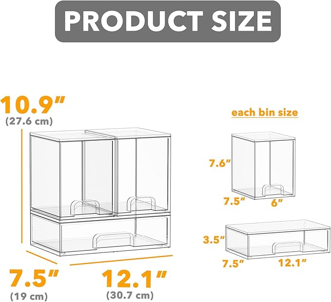 Bottle Storage Organizer Baby, 10.9" H