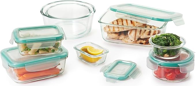 Good Grips 3.5 Cup Smart Seal Glass Rectangle Food Storage Container