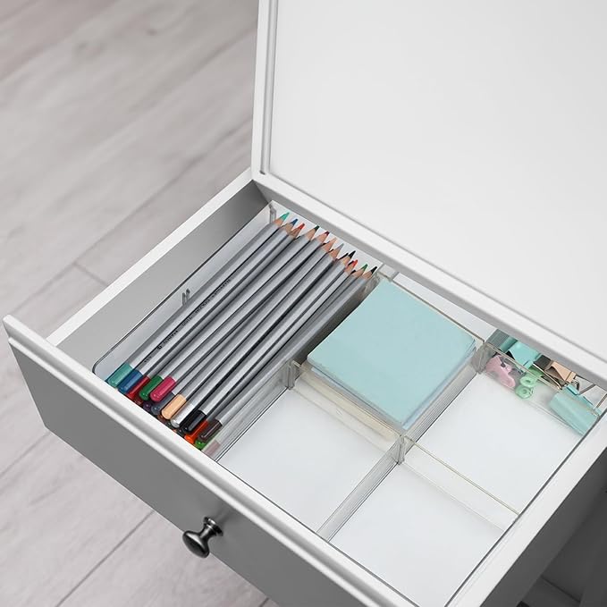 Adjustable Clear Drawer Organizer