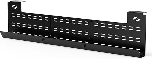 Under Desk Cable Management Tray and Computer Cord Raceway