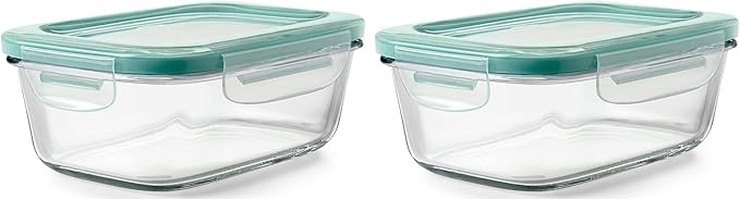 Good Grips 3.5 Cup Smart Seal Glass Rectangle Food Storage Container