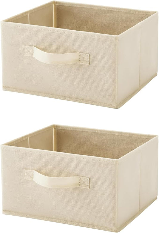 Hanging Shelf Closet Storage Organizer Removable Drawers ，Hanging Storage, Beige