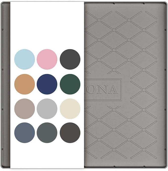 19" x 19" Waterproof Silicone Mat in Multiple Sizes & Colors, Beige