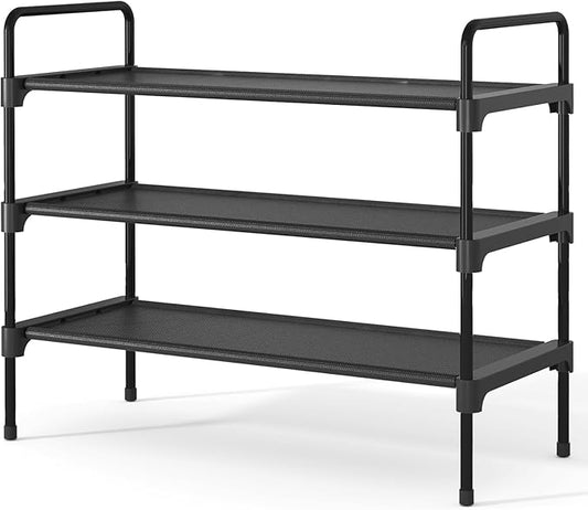 Shoe Rack for Closet, Sturdy Shoe Storage for Entryway