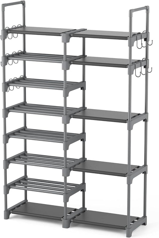 Shoe Rack, Shoe Storage Organizer for Closet Entryway Garage Bedroom