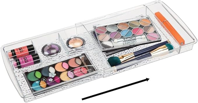 Expandable Makeup Organizer for Bathroom Drawers, Vanities, Countertops