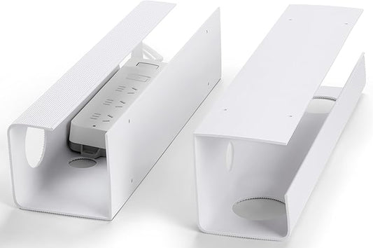 2 Pack Large Capacity Cable Management Tray