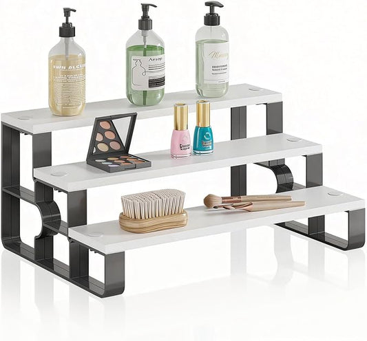 Perfume Organizer for Women, 3 Tier Bathroom Organizer, Makeup Organizers