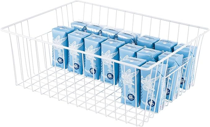 Freezer Organizer Bins, Upright Freezer Storage Blacks for 16, 17