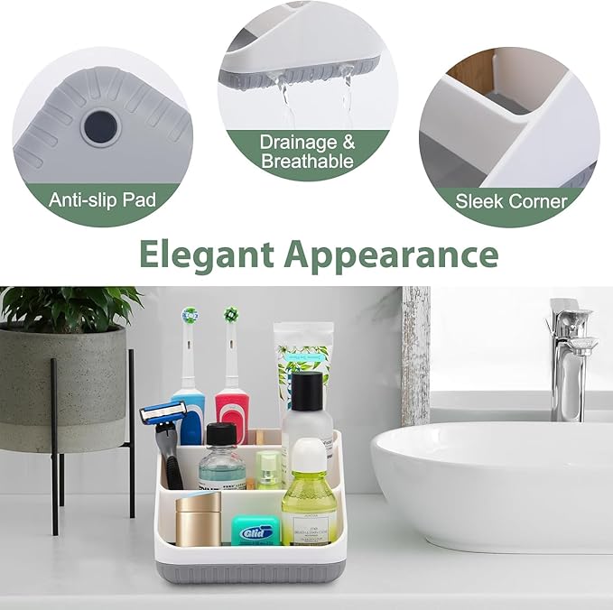 Bathroom Toothbrush Holders for Countertop