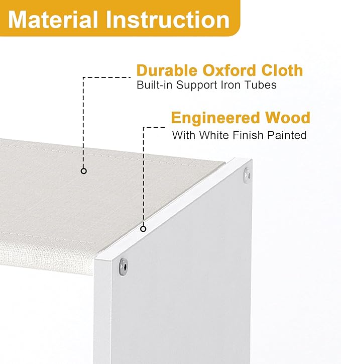 Cidaziya 47.2 Inch Long White Shoe Rack, Stackable Shoe Shelf Organizer for 15-18 Pairs of Shoes, 2 Tier Shoe Storage Organizer for Living Room, Bedroom, Closet, Entryway, Hallway, Garage