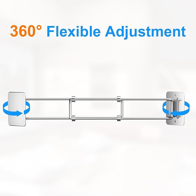 Songsoso 2 Pack RV Shower Corner Storage Bar, Camper Shower Caddy