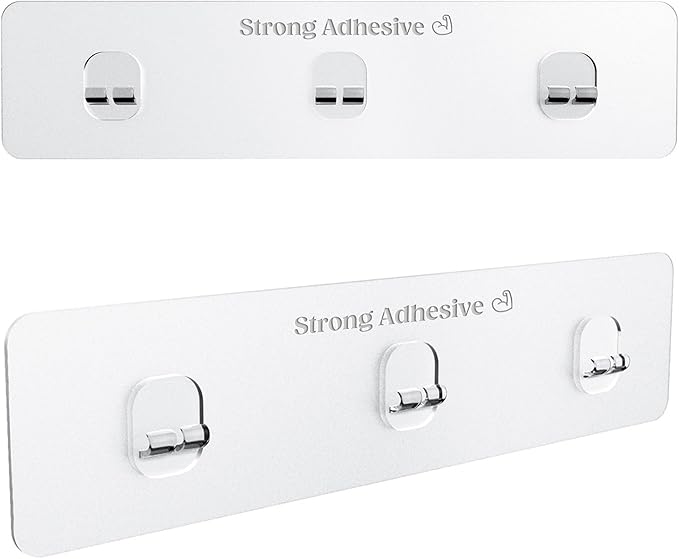 2-Pack Strong Sticky Waterproof Heavy-Duty Wall Adhesives