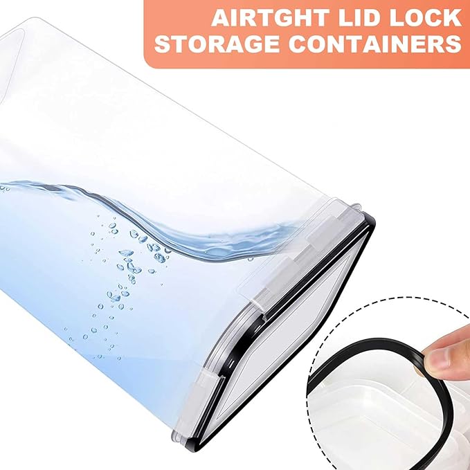 24 Pack Airtight Food Storage Containers with Lids