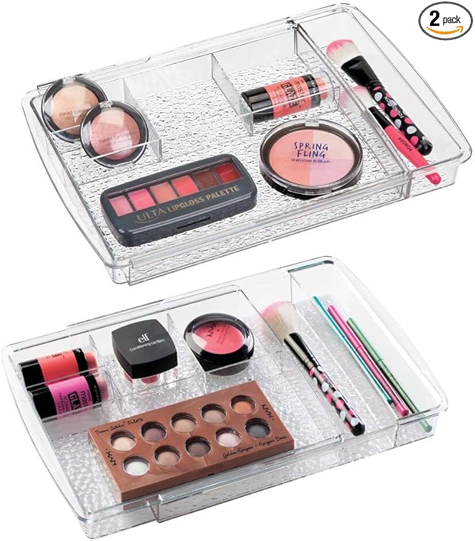 Expandable Makeup Organizer for Bathroom Drawers, Vanities, Countertops
