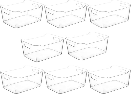 Clear Plastic Storage Bins, Crafts
