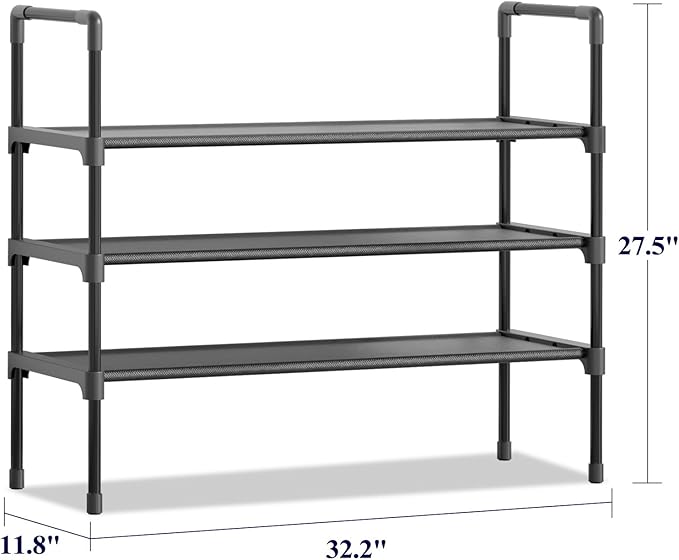Shoe Rack for Closet, Shoe Organizer