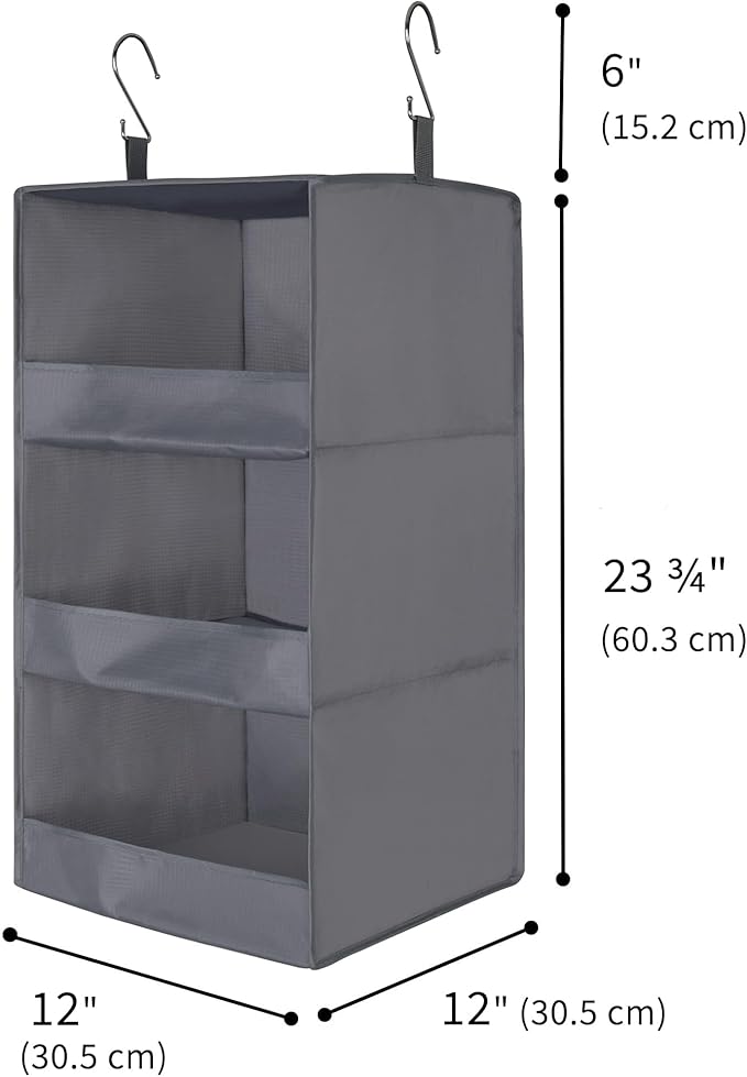 SAYS 3-Shelf Hanging Closet Organizer and Storage