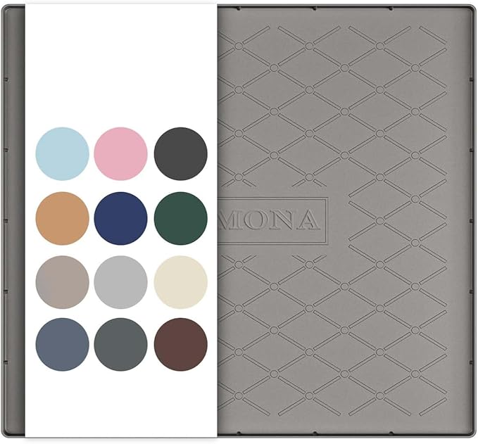22" x 19" Waterproof Silicone Mat in Multiple Sizes & Colors, Beige