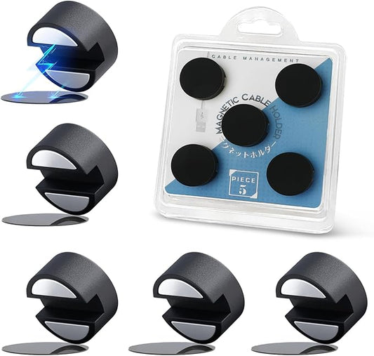 5 Pcs Magnetic Cord Holder Cable Management