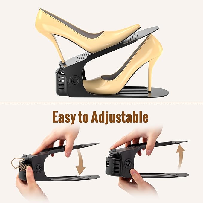 Shoe Slots Organizer, Shoe Storage Organizer Shoe Rack for Closet Organization