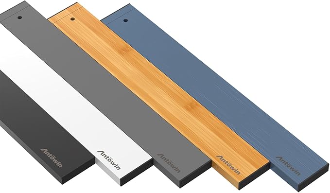 Bamboo Drawer Dividers Organizers, Expandable Drawer Separators Splitter, Black