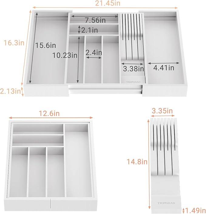 Bamboo-Silverware-Drawer-Organizer-Kitchen, White