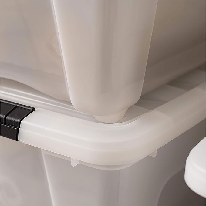 USA 8 Pack Stackable Storage Bin