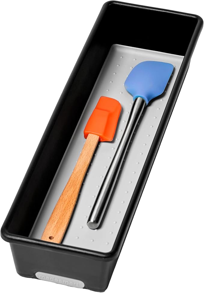 Madesmart Long Storage Bin, Multipurpose Organizer for Kitchen
