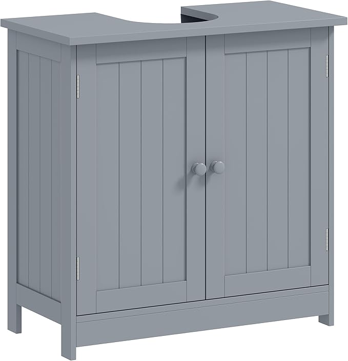 Under Sink Bathroom Cabinet with 2 Doors and Shelf