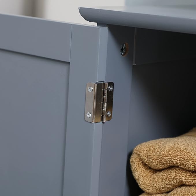 Under Sink Bathroom Cabinet with 2 Doors and Shelf