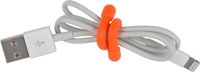 Nite Ize Gear Tie Original ProPacks - Reusable Rubber Twist Ties for Indoor & Outdoor Use - Bendable Wire Interior - Durable Rubber Exterior - Secure Grip - Assorted Colors, 3" (12 Pack)