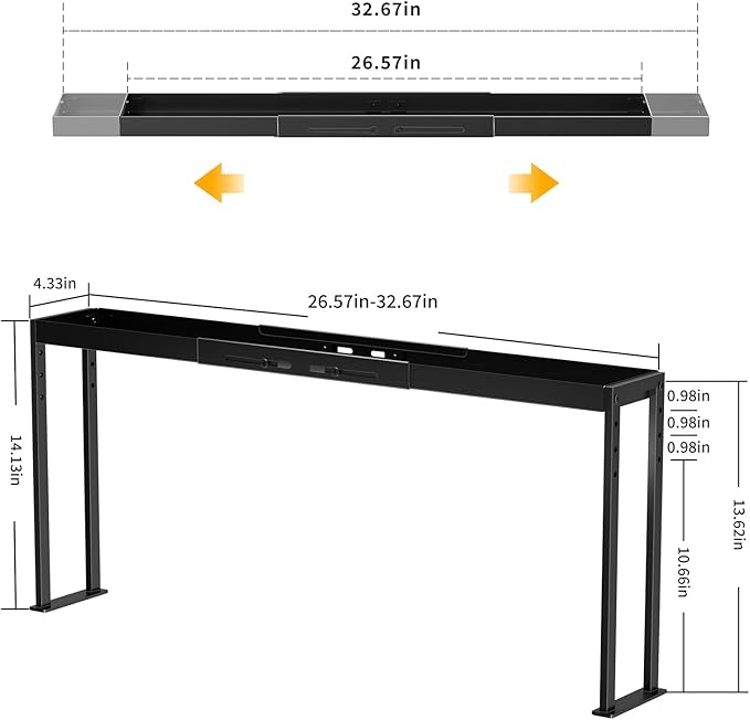 Spice Rack Shelf for Kitchen Stove