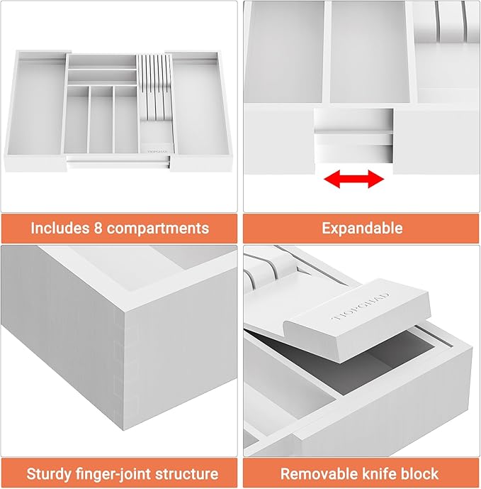 Bamboo-Silverware-Drawer-Organizer-Kitchen, White