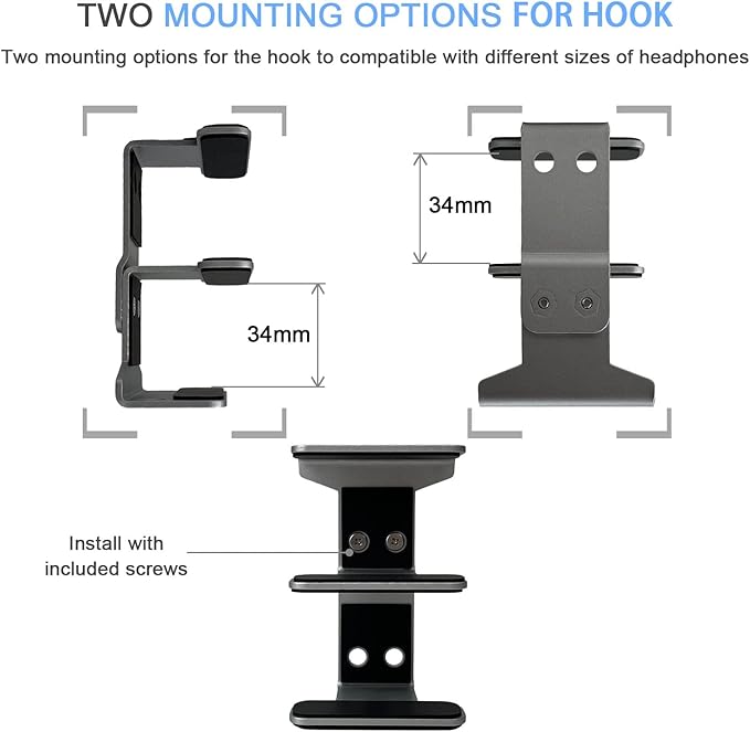 IFCASE 2 Tier Under Desk Laptop Mount, Double Decker Metal Under Desk Shelf Holder for Laptop, MacBook Pro, Keyboard with Anti-Scratch Silicone (Silver)