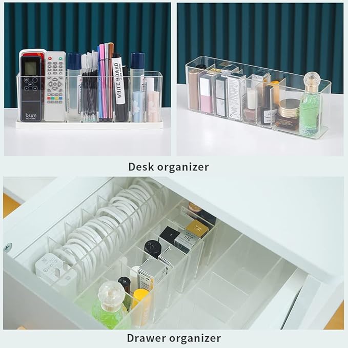 Charger Cable Cord Storage Organizer Box, 3 Pack With Lid