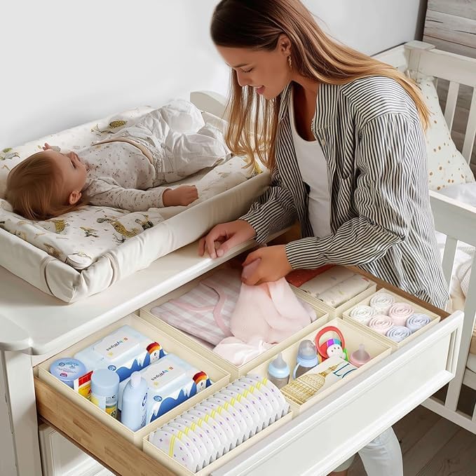 Drawer Organizer Clothes 10 Pack
