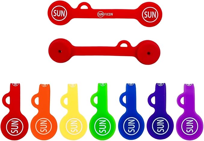 Cable Cord Organizer Magnetic Cord Organizers Twist Ties Magnet Clips Cord Wrap Keepers For Charging Cord Headphone Cord Holder Silicone Cable Strap Appliance Fridge Bookmark Whiteboard Keychain 7PACK