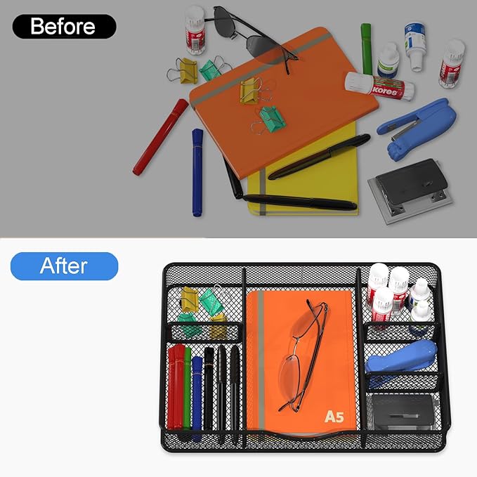 Desk Drawer Organizer, 1PC Large