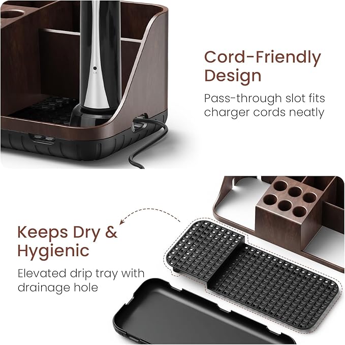 Bathroom Counter Organizer for Vanity & Sink Storage