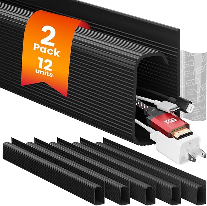 Cable Management Under Desk Kit (12 Units)