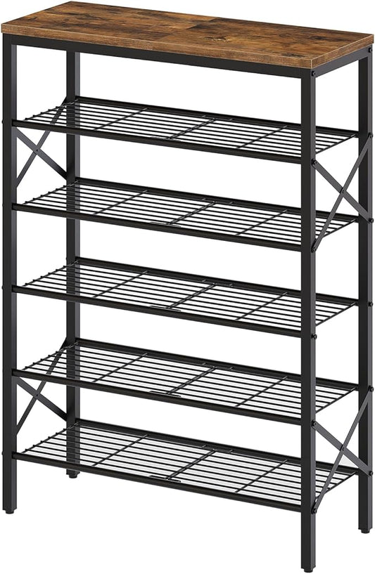 6-Tier Shoe Rack, Shoe Storage Organizer for Closet