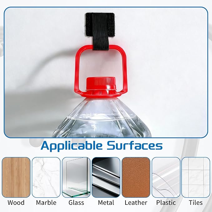 Cable Management - 50pcs Self Reusable Cable Straps Adhesive Cord Organizer Strips,Under Desk Wire Ties for TV Computer Ethernet Cords Electronics