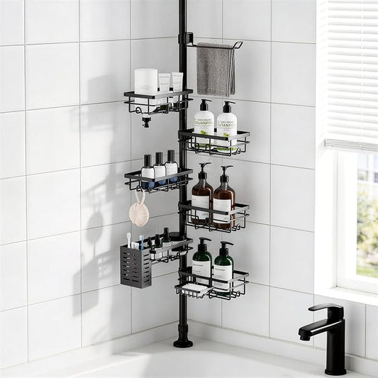 Shower Caddy Organizer Tension Pole