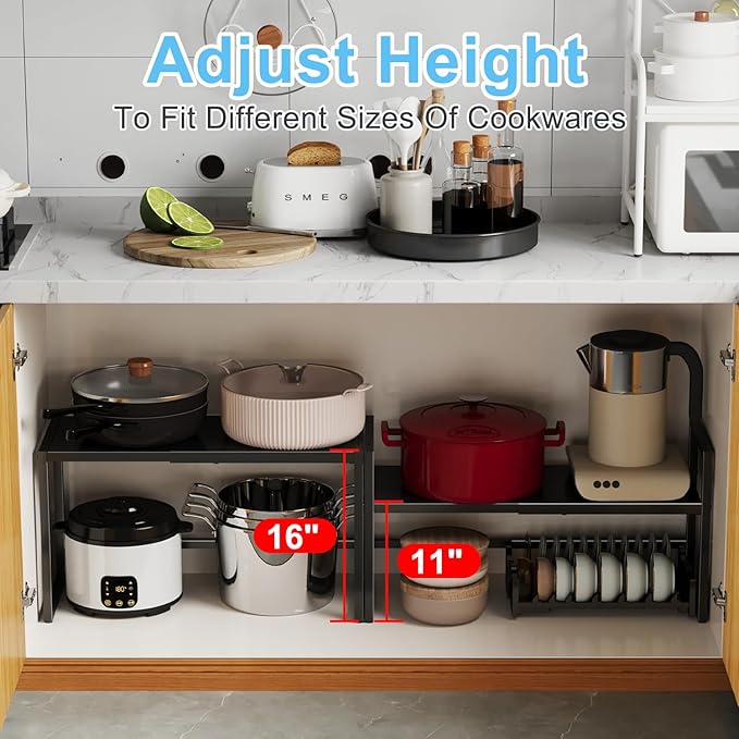 Expandable Metal Storage Shelves