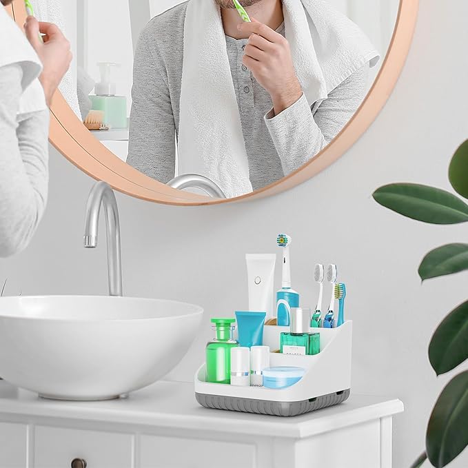 Bathroom Toothbrush Holders for Countertop